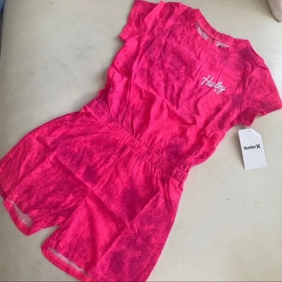 Hurley Other - Hurley colorful pink active jumpsuit outfit 5037